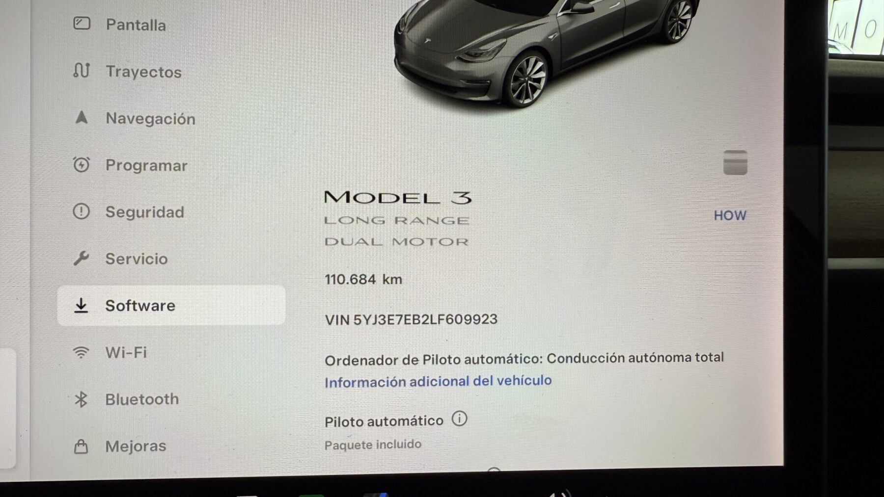 TESLA MODEL 3 LONG RANGE  AWD